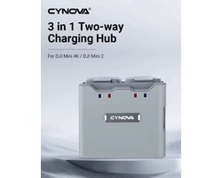 3 in 1 Two Way Charging hub voor DJI Mini 4K – 2 en 2-SE (huismerk)