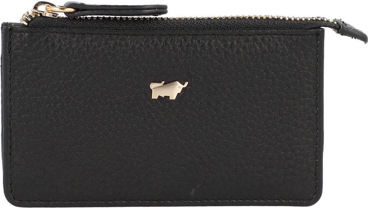 Braun Büffel Leren Sleutelgeval Asti Key Case Black Zwart