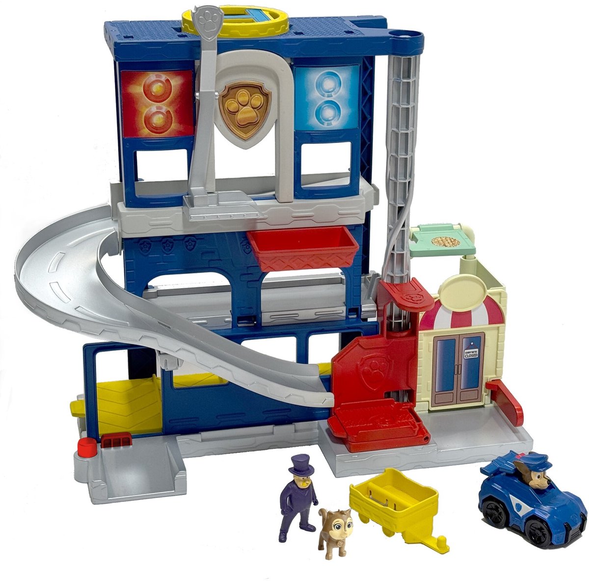 Paw Patrol - Speelset - Reddingsmissies met Chase en Humdinger