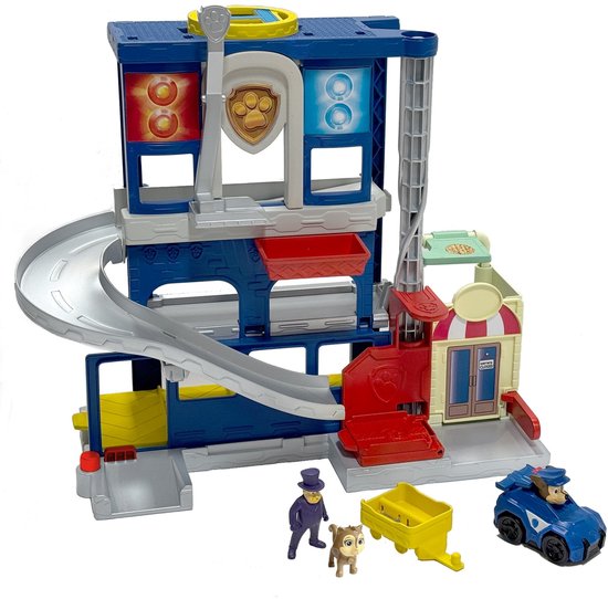 Paw Patrol - Speelset - Reddingsmissies met Chase en Humdinger | bol