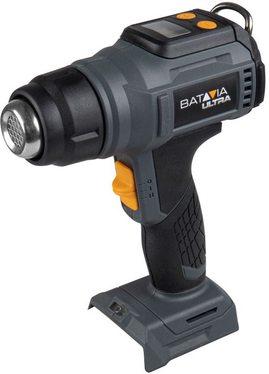 AUTOJARE Heteluchtpistool Makita 18V - Digitaal Display, 5 Sproeiers, Zonder Accu