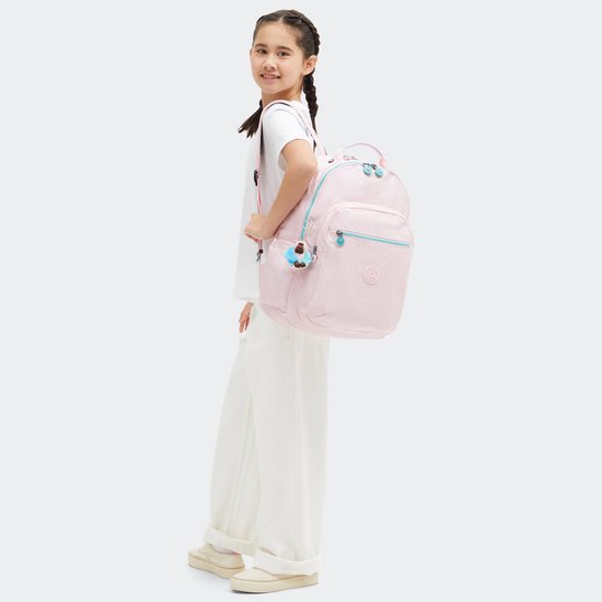 Sac à dos Kipling Seoul Lap 15 Pink mer avec