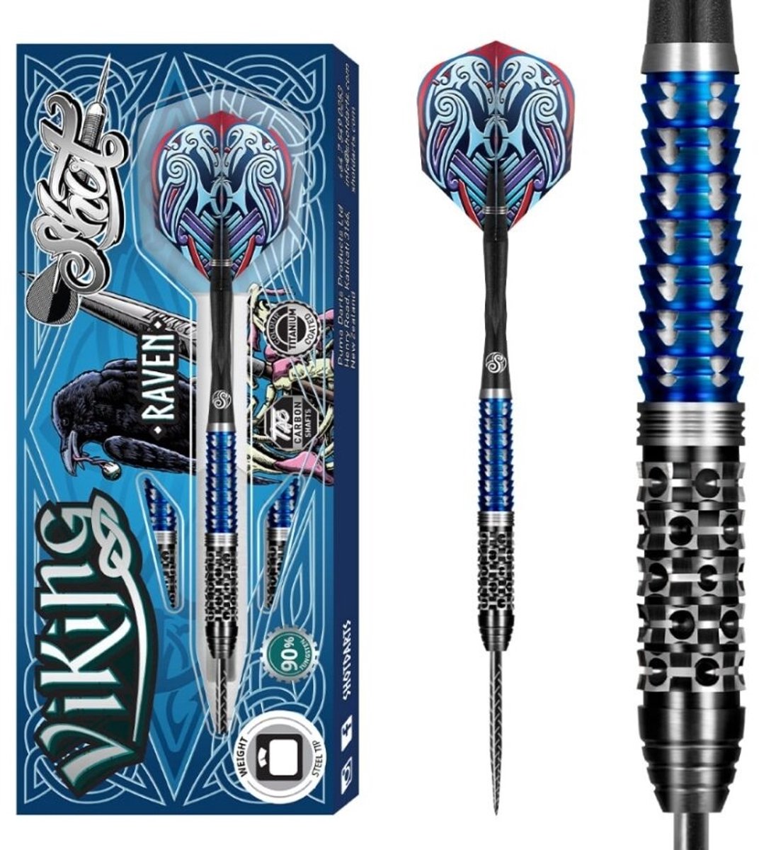 Shot Viking Raven 90% - Dartpijlen 23 Gram