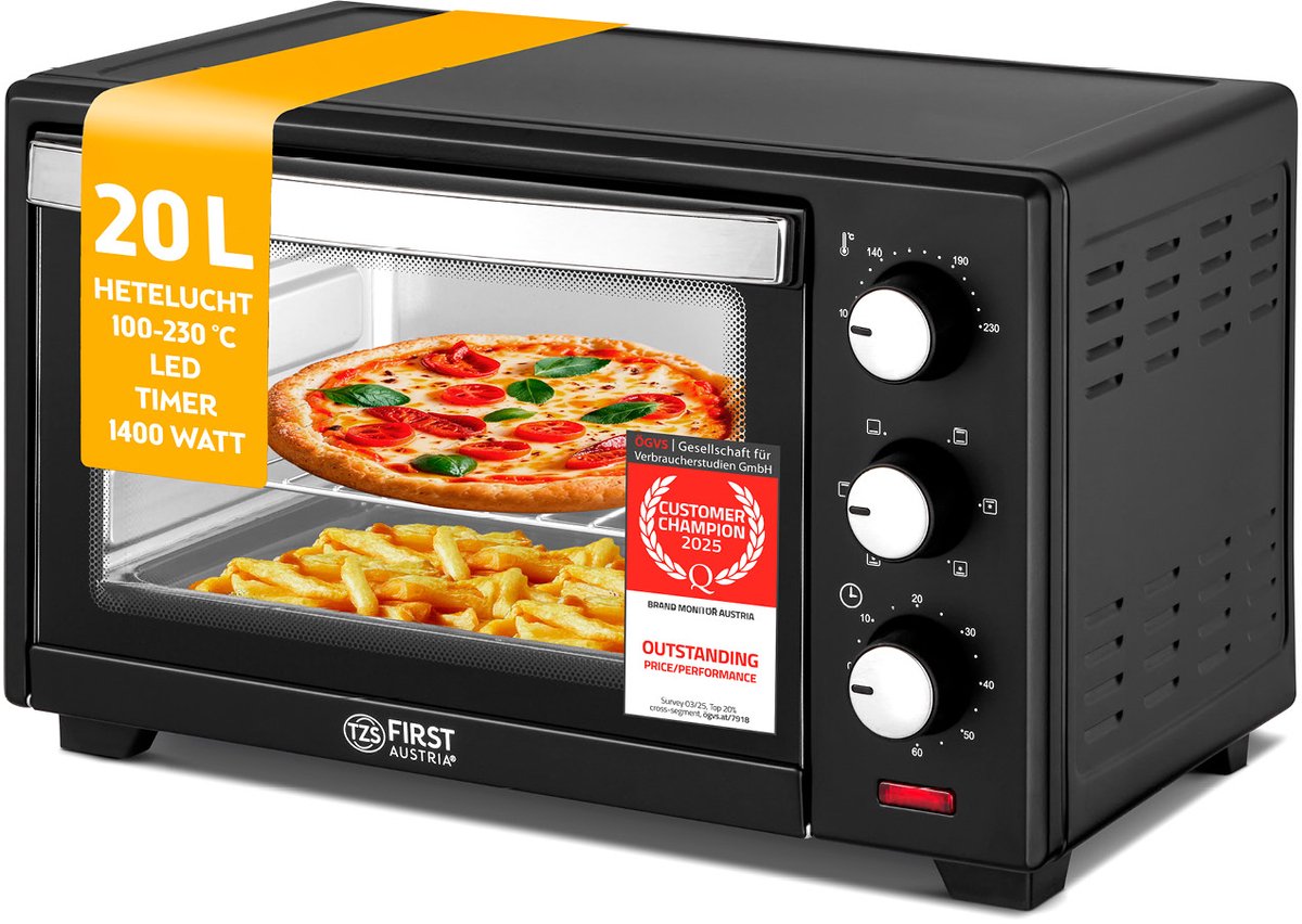 First Austria FA-5042-2 - Vrijstaande oven - 19 liter