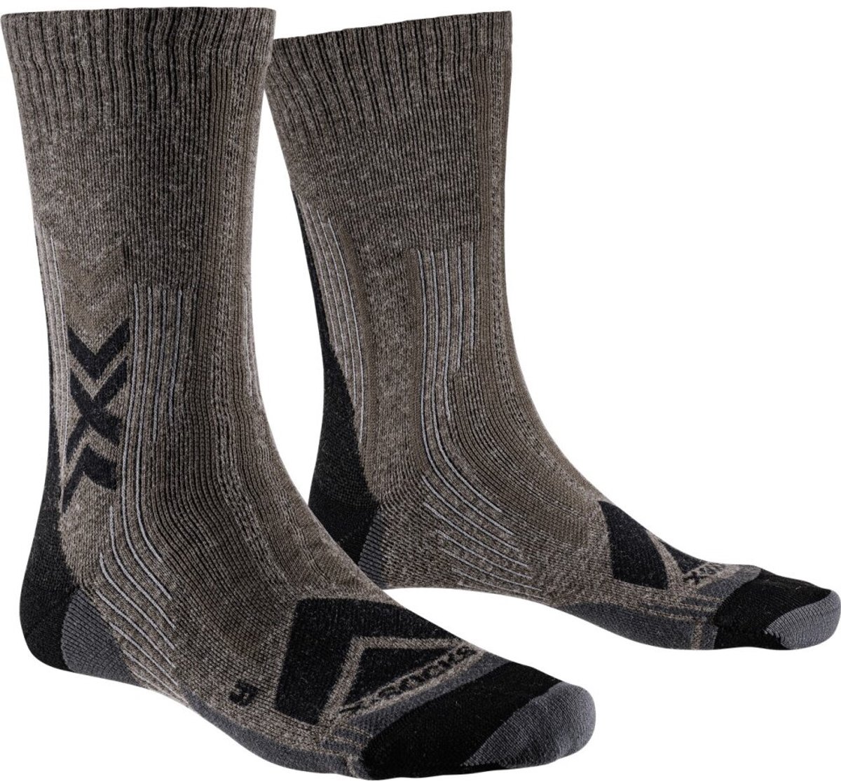 X-SOCKS XSTFPES24M-M001-45-47 Sokken Unisex Grootte 45-47 Bruin