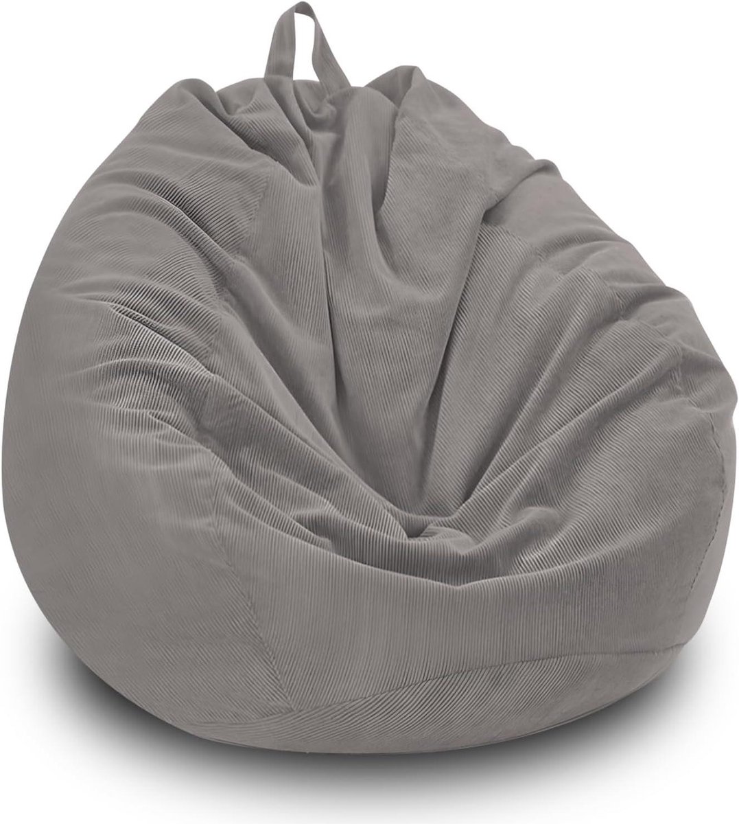 JGS Premium - Zitzakstoelhoes met corduroy stof voor huisdieren - Opberghoes voor knuffeldieren - Vulbare zitzak voor honden en katten - Luie bedden zak - Pluche opbergzak - Huisdier accessoire met meerdere toepassingen.