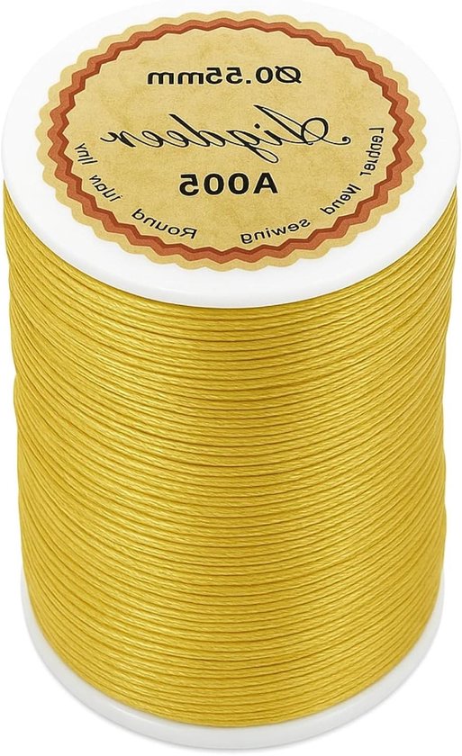 0,55 mm koord van gewaxt katoen, 80 m, rol gewaxt katoenen touw