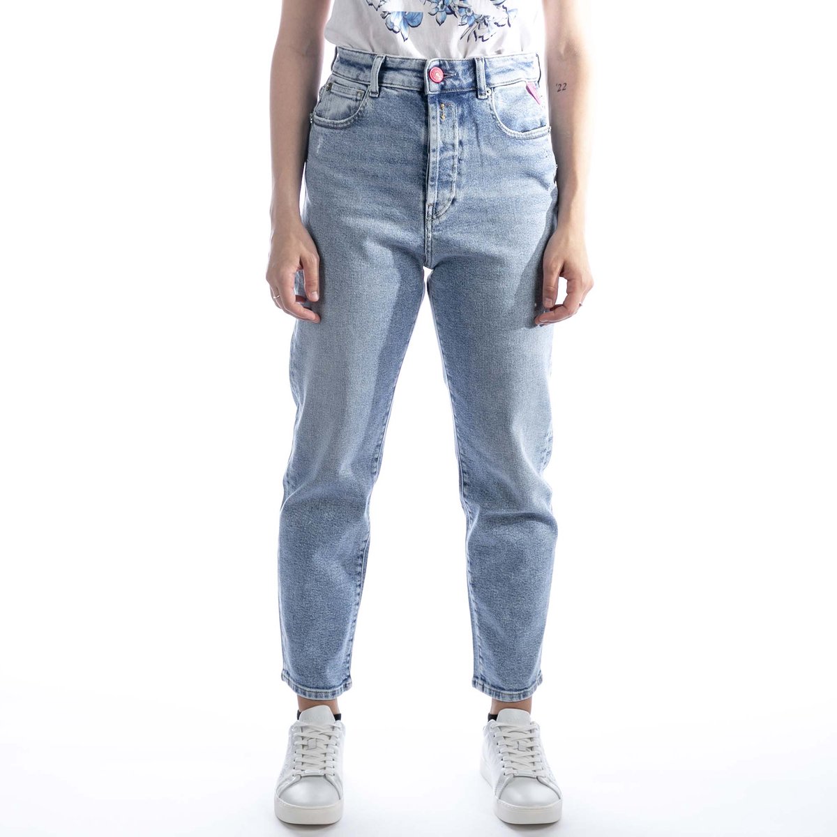 Blauwe Replay-Jeans - Streetwear - Vrouwen