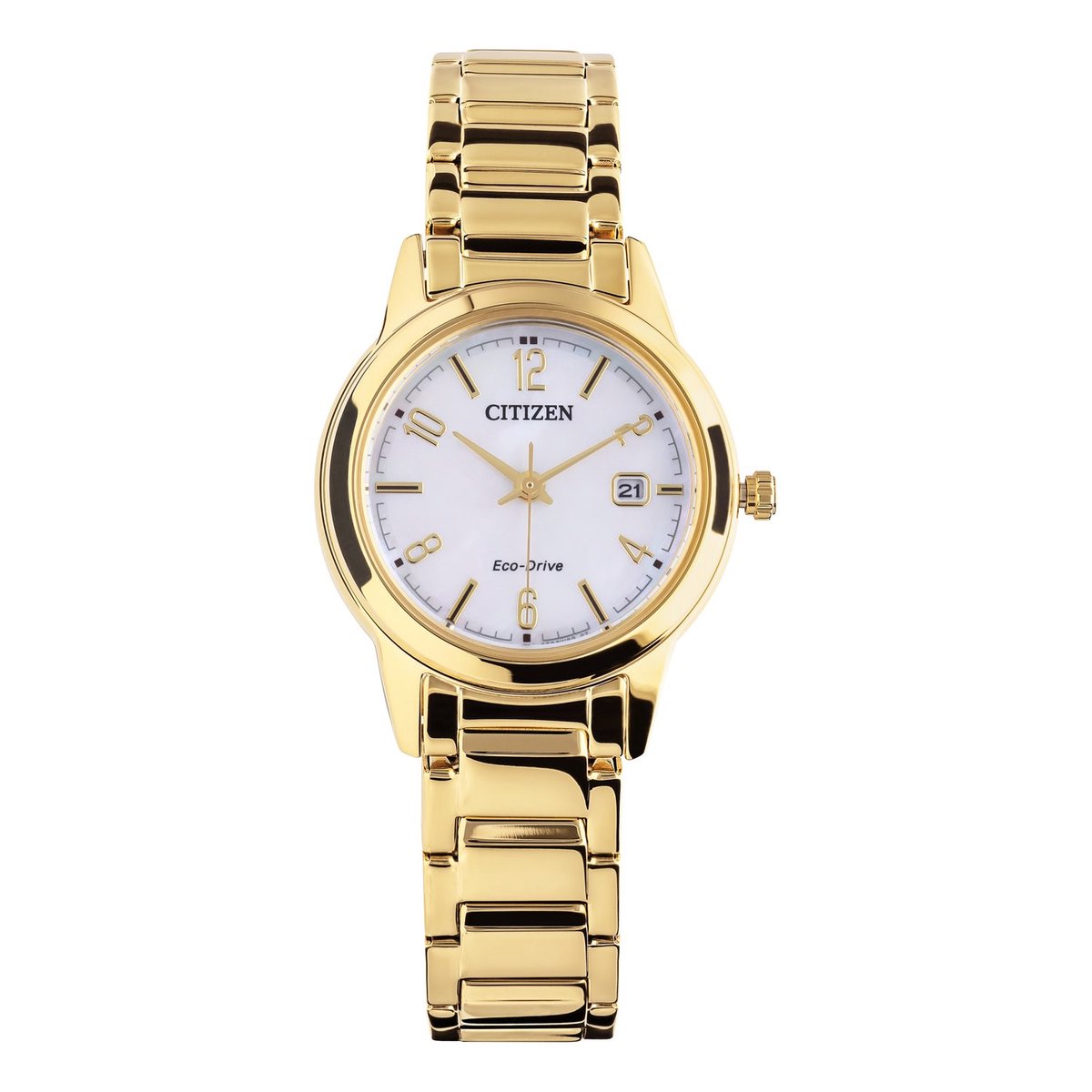 Citizen FE1242-78D Horloge - Staal - Goudkleurig - Ø 29 mm