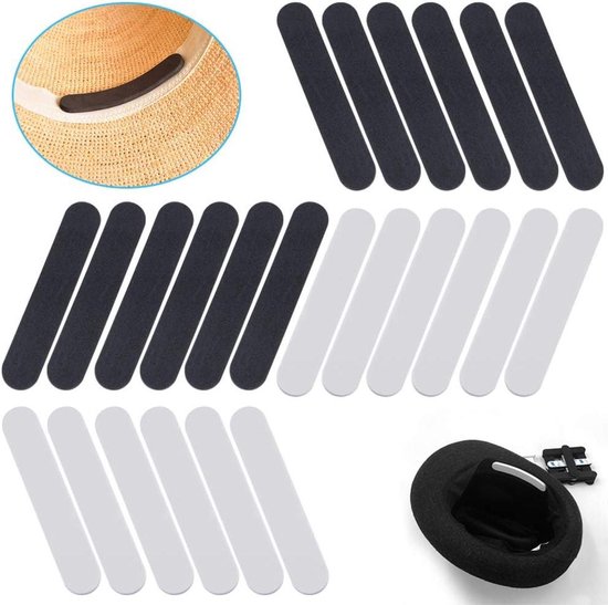 JGS Premium - Hat Reducer Foam Strip voor Caps en Hoeden - Set van 24
