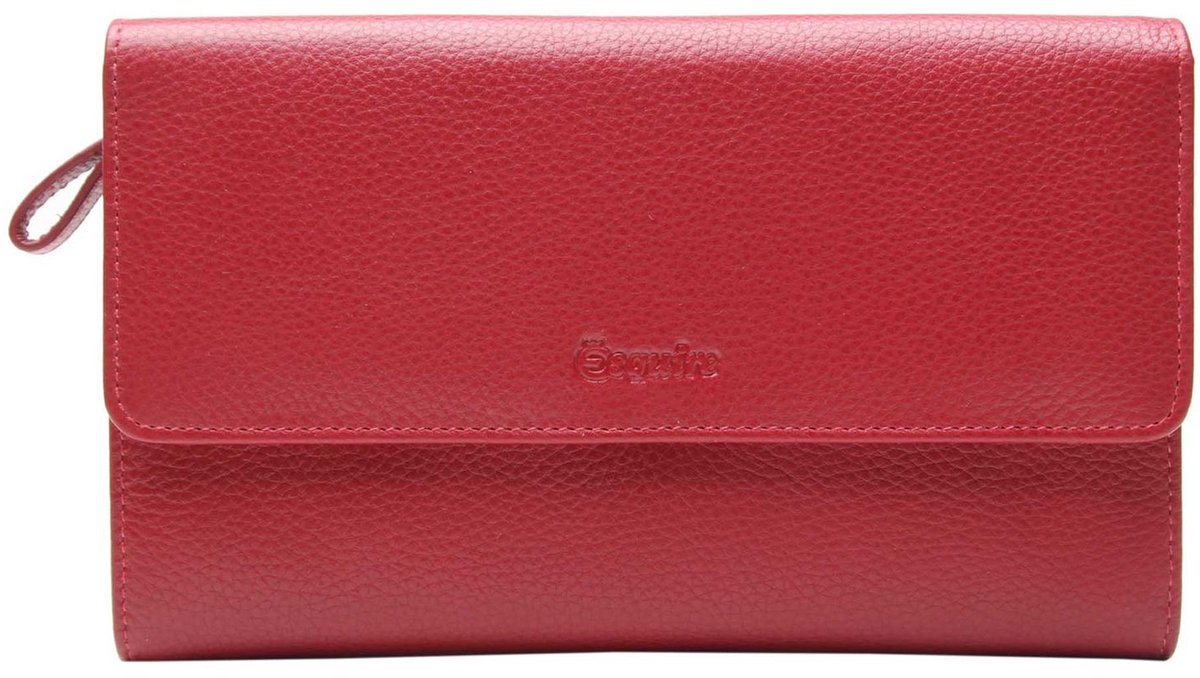Esquire portemonnee Primavera Wallet Red rood