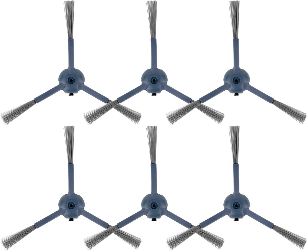 (6 stuks) C20 Omni zijborstels Geschikt voor Eufy C20 Omni Robot Vacuüm, Rand Vegen Borstels, Nylon Hoekborstel, Vervanging Zijborstel Onderdelen Accessoires, Hoekborstel