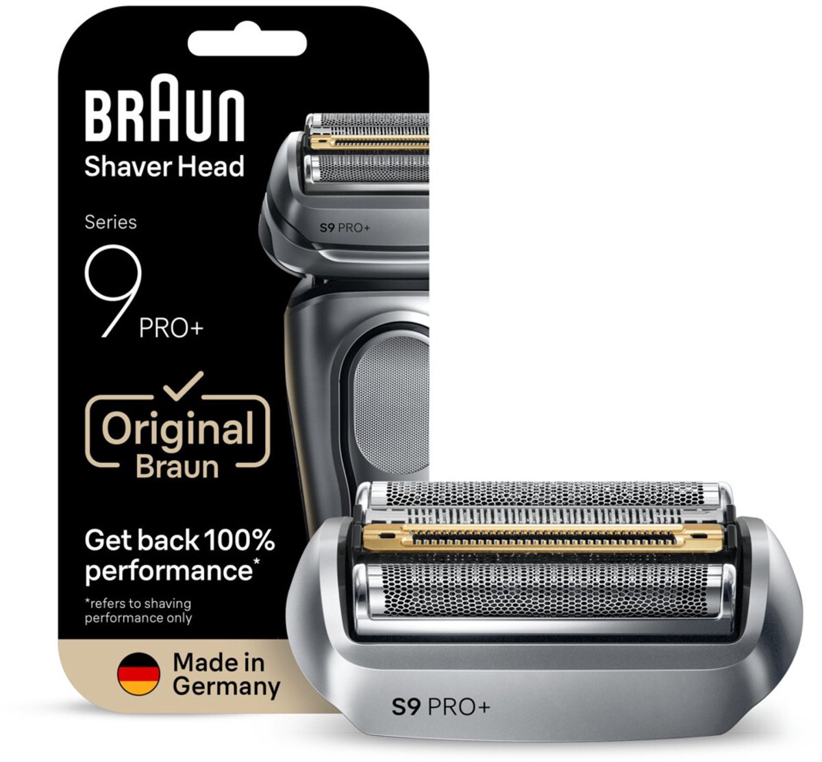 Braun Series 9 PRO+ Elektrisch Scheerapparaat Originele Vervangingskop 96M - scheerkop