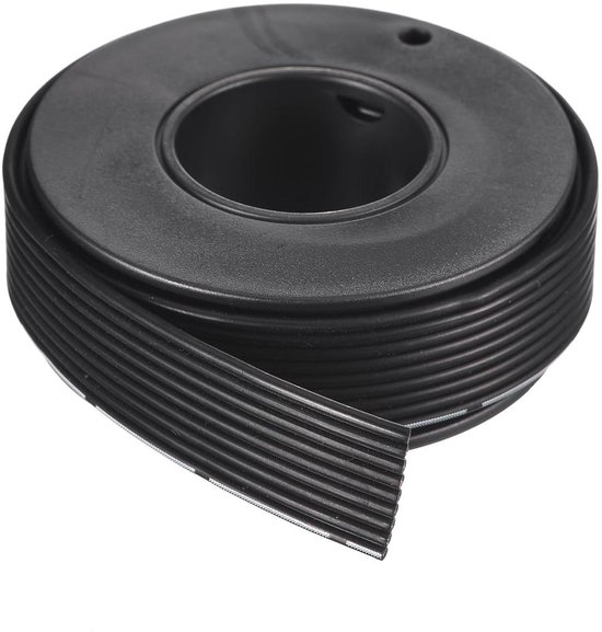 QUARKZMAN 24AWG Siliconen lintkabel, 4-polig, 24 gauge, platte kabel, flexibele siliconendraad, 10 m, zwart, vertind koperdraad voor modelvliegtuigen, modelauto's, elektrische apparaten