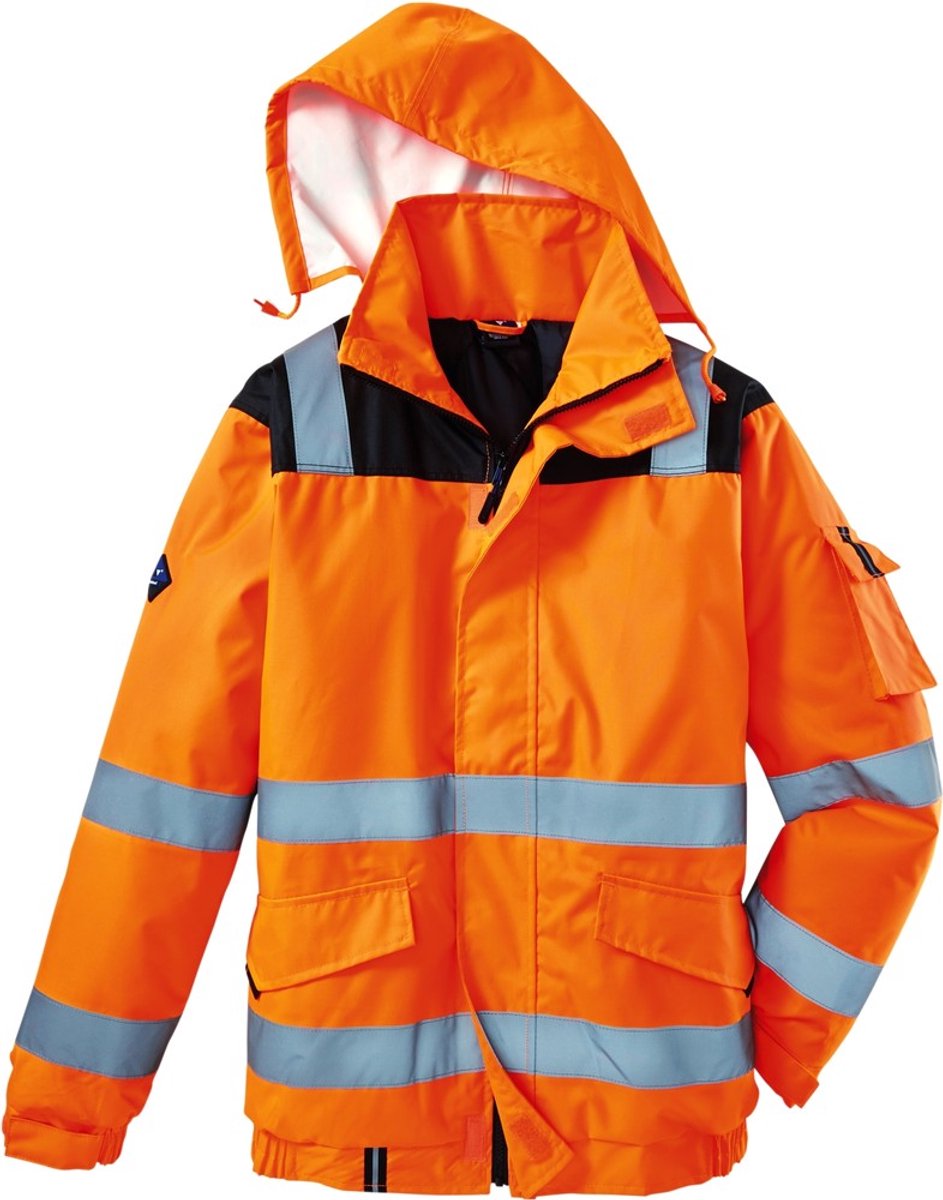 Terrax Workwear Piloten Warnschutzjacke Orange-4XL