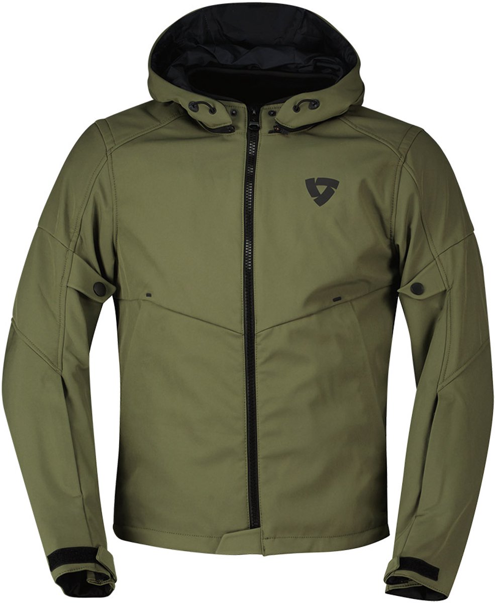 Revit Afterburn H2o Jas Met Capuchon Groen XL Man