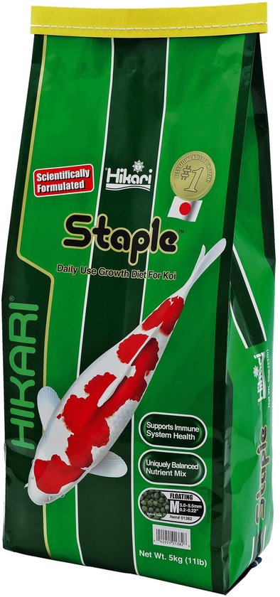 Hikari Staple Medium - Vijvervoer - 5 kg
