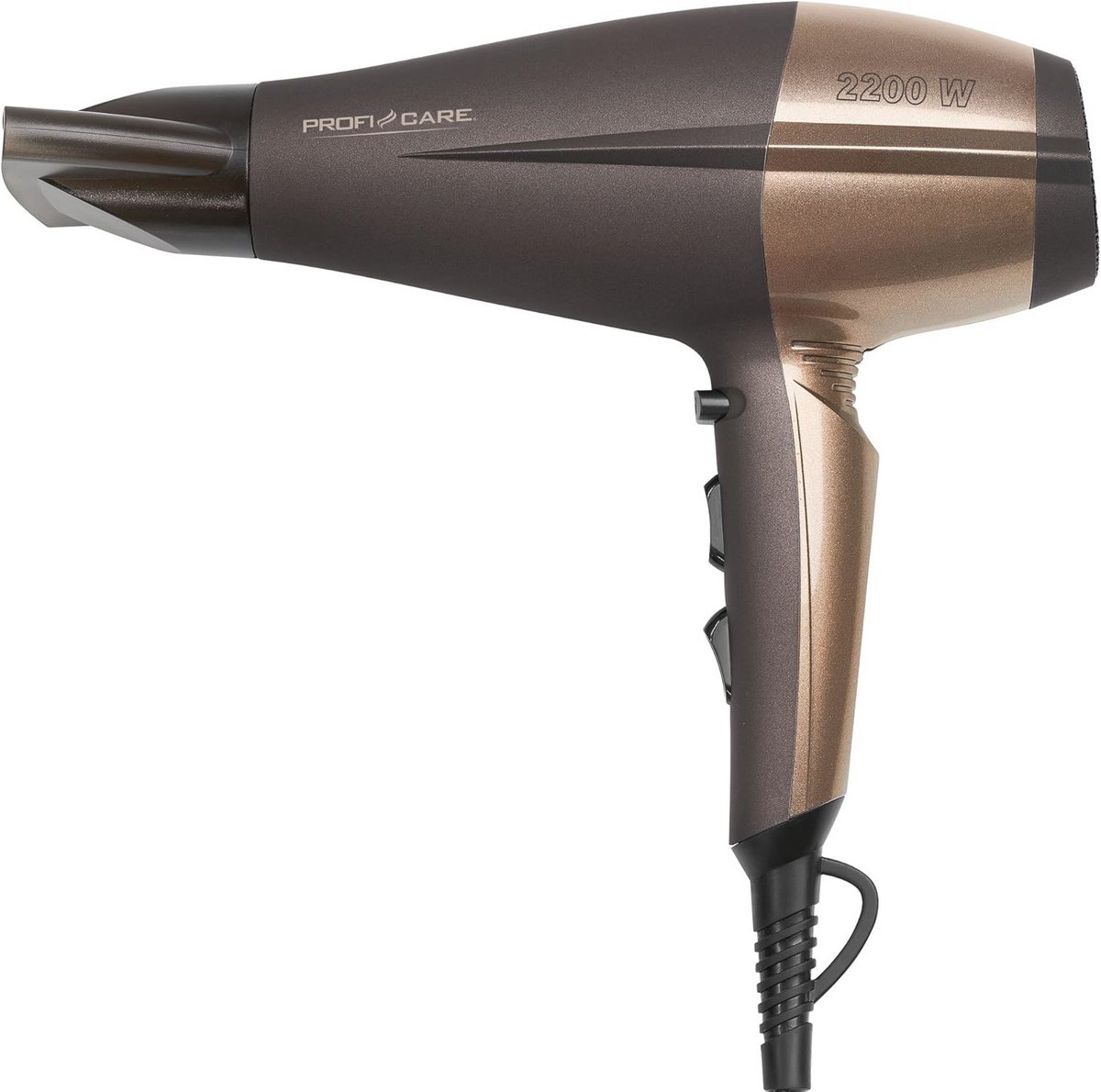 Professionele Haardroger met Ionisatiefunctie - 2200 Watt, 3 Temperatuurinstellingen en Cool Shot voor Glanzend Haar