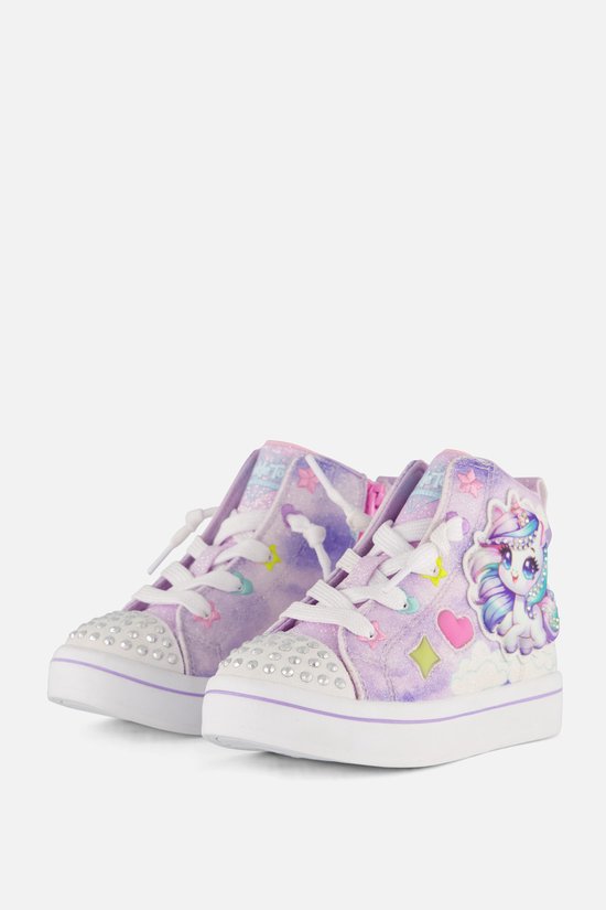 Skechers TWI-LITES 2.0 - UNICORN GLAM Meisjes Sneakers - Lavendel