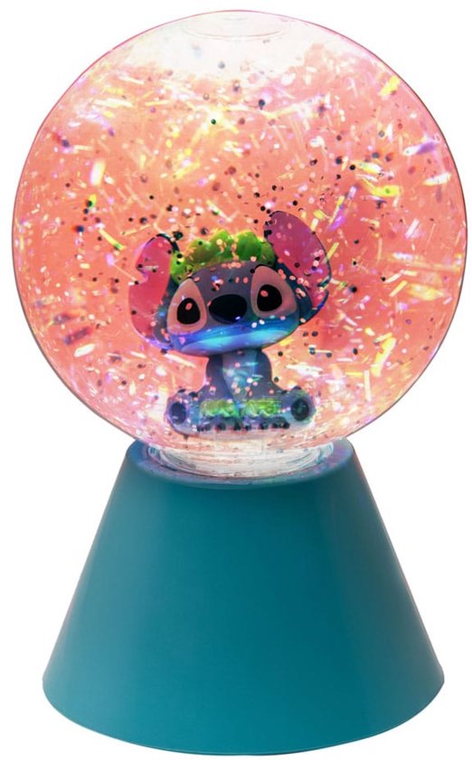 Paladone Products Lilo & Stitch LED-Lamp Stitch Glitter Ball 17 cm Lamps / Lights van Paladone — afbeelding 2