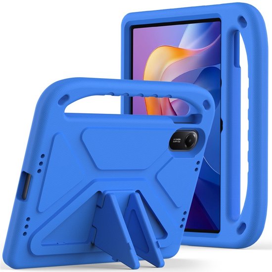 Étui pour tablette Xiaomi Redmi Pad 2 - ShockProof Kids Case - Blauw