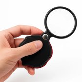 Pocket Handloep I Vergrootglas I Leesloep I Loep I 8x Vergroting