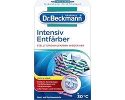 Dr. Beckmann Intensieve ontkleuring 3-in-1 - Verkleurt wit en kleurecht kleurrijk textiel - 200gr