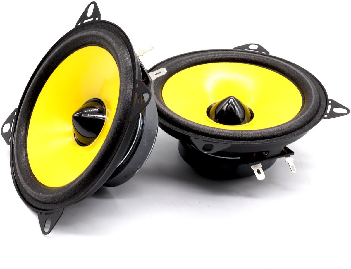 Geschikt voor 2 stuks 4 inch 10CM 60W 2-weg full-range frequentie auto audio stereo luidspreker auto luidspreker auto luidspreker