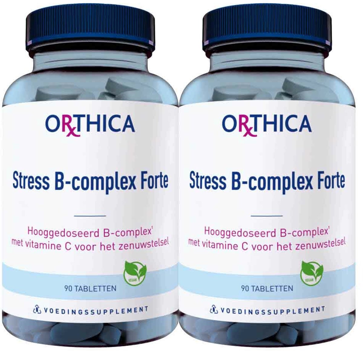 Orthica - Stress B-Complex Forte - 2 x 90 tabletten - Voordeelverpakking
