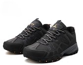 Wandelschoenen - Waterdicht - Lederen - Hicking schoenen - Berg schoenen - Wandelschoenen heren - Grijs - Maat 44