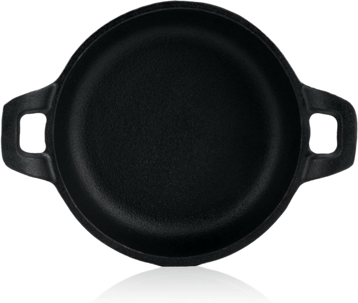 Thuys – Gietijzeren Pan Bbq – Skillet – Pan Bbq – 13cm x 17cm x 4cm – Zwart