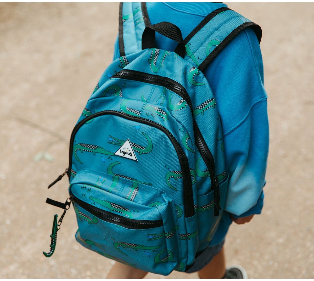 LITTLE LEGENDS BACKPACK L CROCO CHECKERBOARD – foto 7