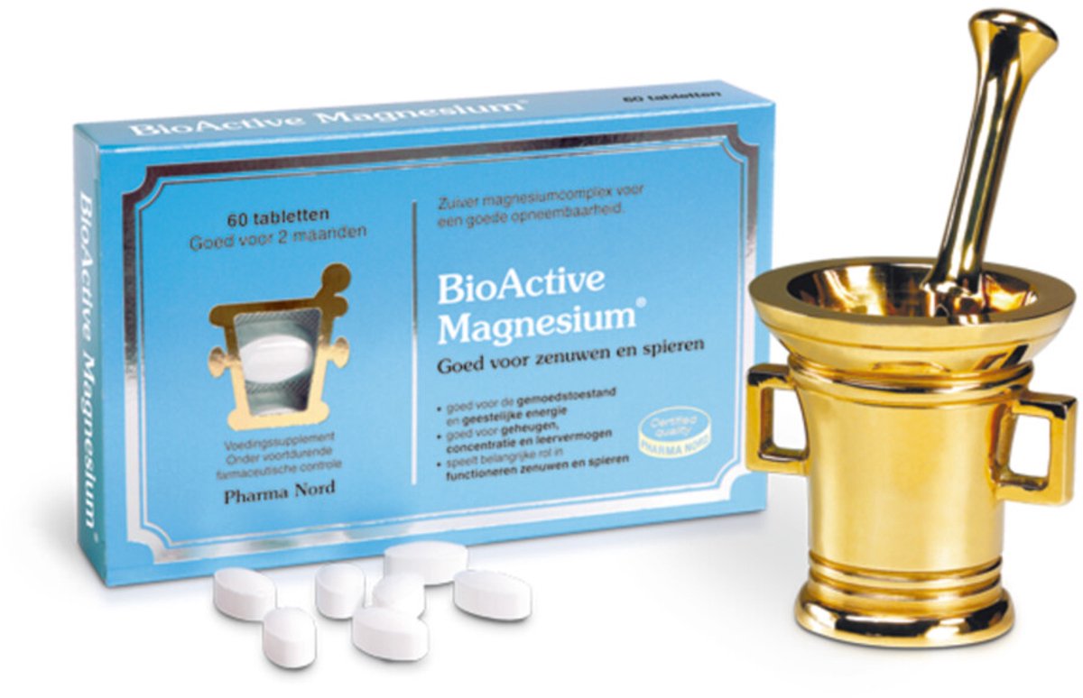Pharma Nord - BioActive Magnesium - 2 x 60 tabletten - Voordeelverpakking