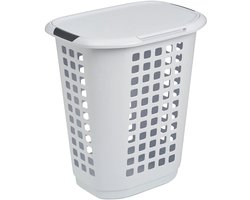 Ezystorage Kunststof wasmand - Wit - 63 liter