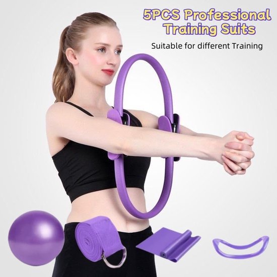 Ballon bleu 3 PCS Mini Yoga Pilates Balle antidéflagrante
