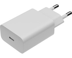 YSONIC Oplader - Universele Snel Lader - USB C Poort - Type C Stekker - Fast Charge Geschikt voor Smartphones & Tablets - Wit