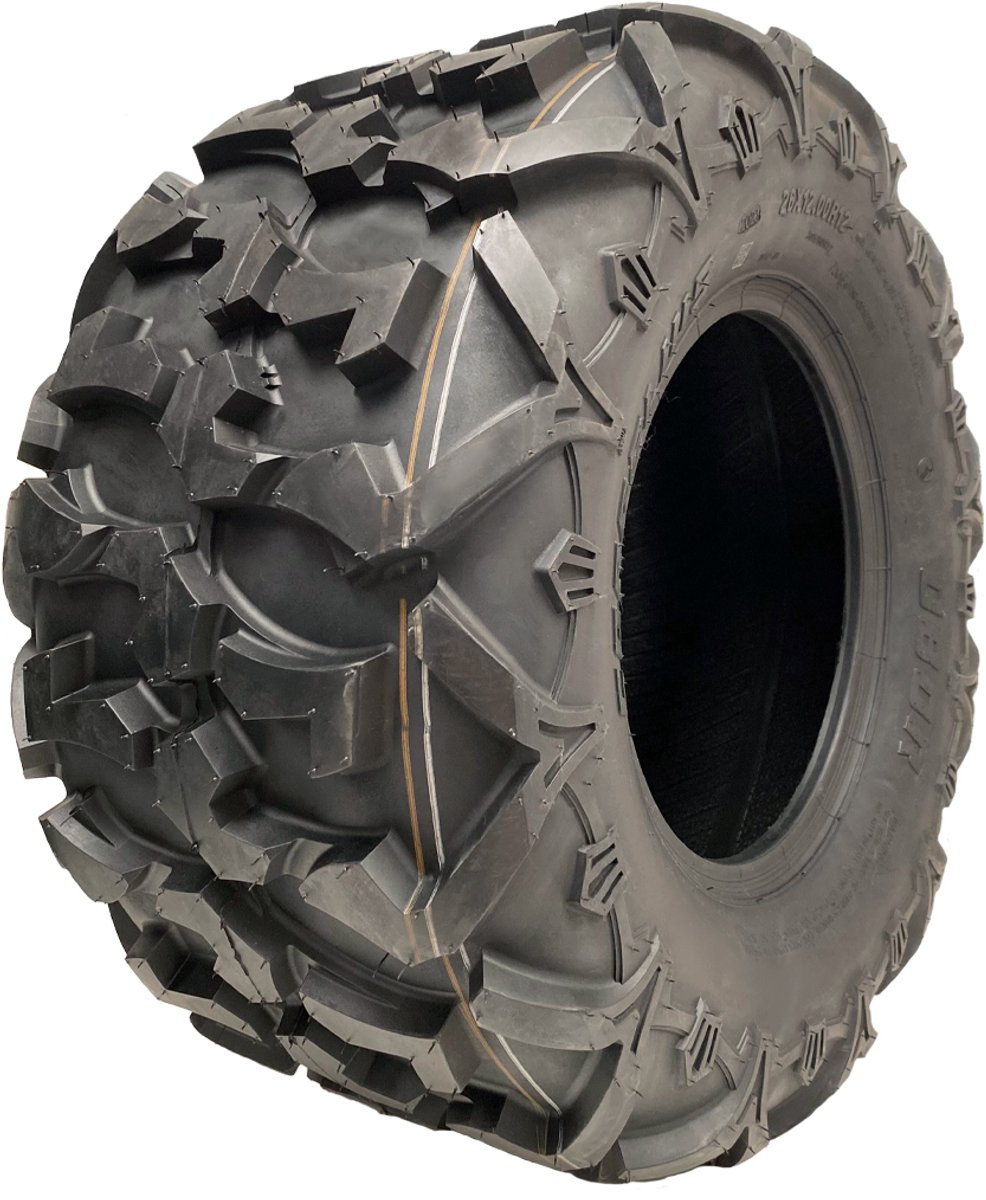 26x12.00R12 ATV-band 305/60R12 6-laags WU12 OBOR Cornelius 75J met E-keur, goedgekeurd voor gebruik op de openbare weg