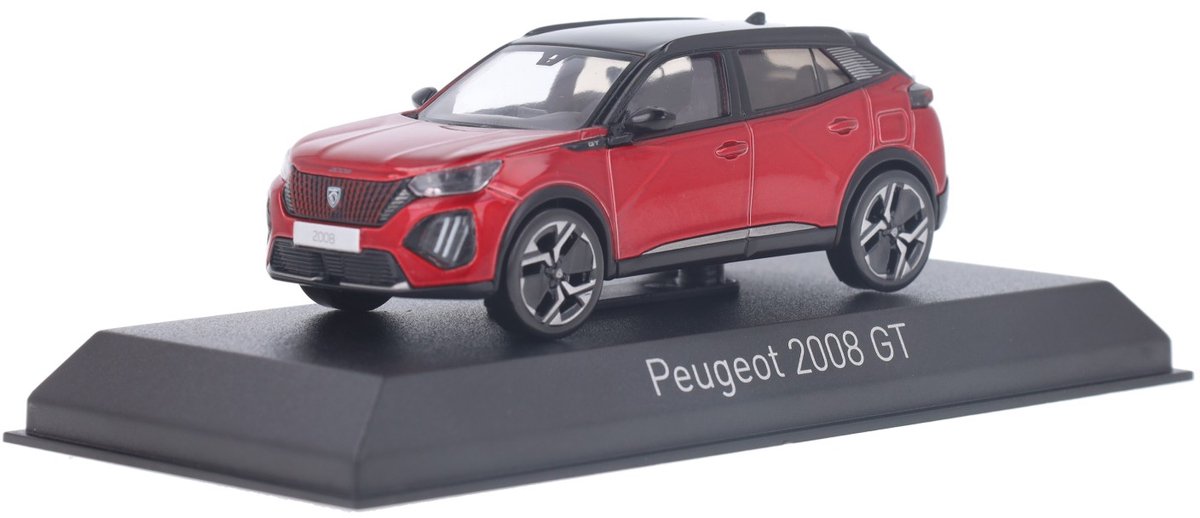 Peugeot 2008 GT 2024 Elixir Rood - Model 1/43 Norev