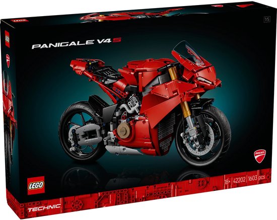 LEGO Technic Ducati Panigale V4 S motor - 42202