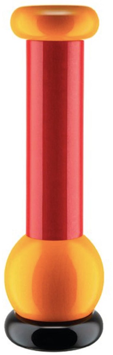 Alessi Peper- en zoutset Twergi - MP0210 - Rood - door Ettore Sottsass