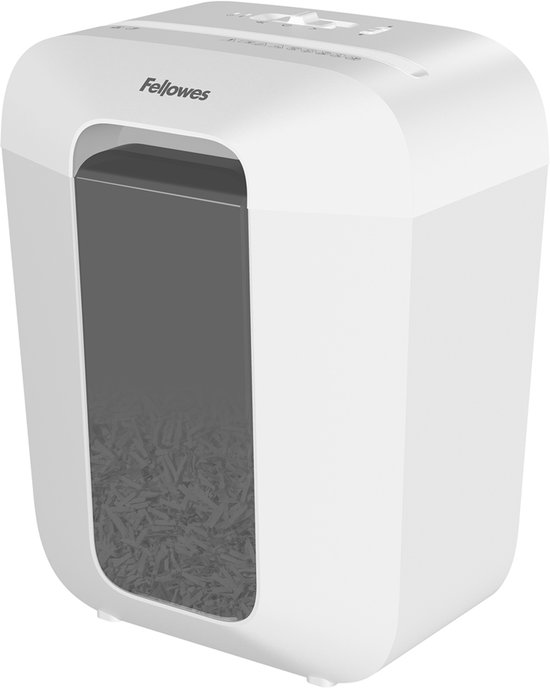 Papiervernietiger Fellowes Powershred LX41 snippers 4x12mm zwart Papiervernietiger Fellowes Powershred LX41 snippers 4x12mm zwart