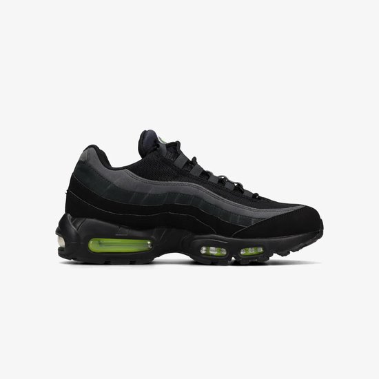 Nike Air Max 95 - Taille 39 - Noir Volt « Logo Rétro » - Baskets pour femmes Unisexe - Boîte sans couvercle