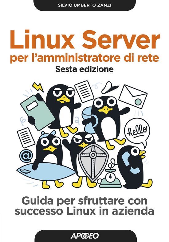 Linux server per l'amministratore di rete - sesta edizione - cover
