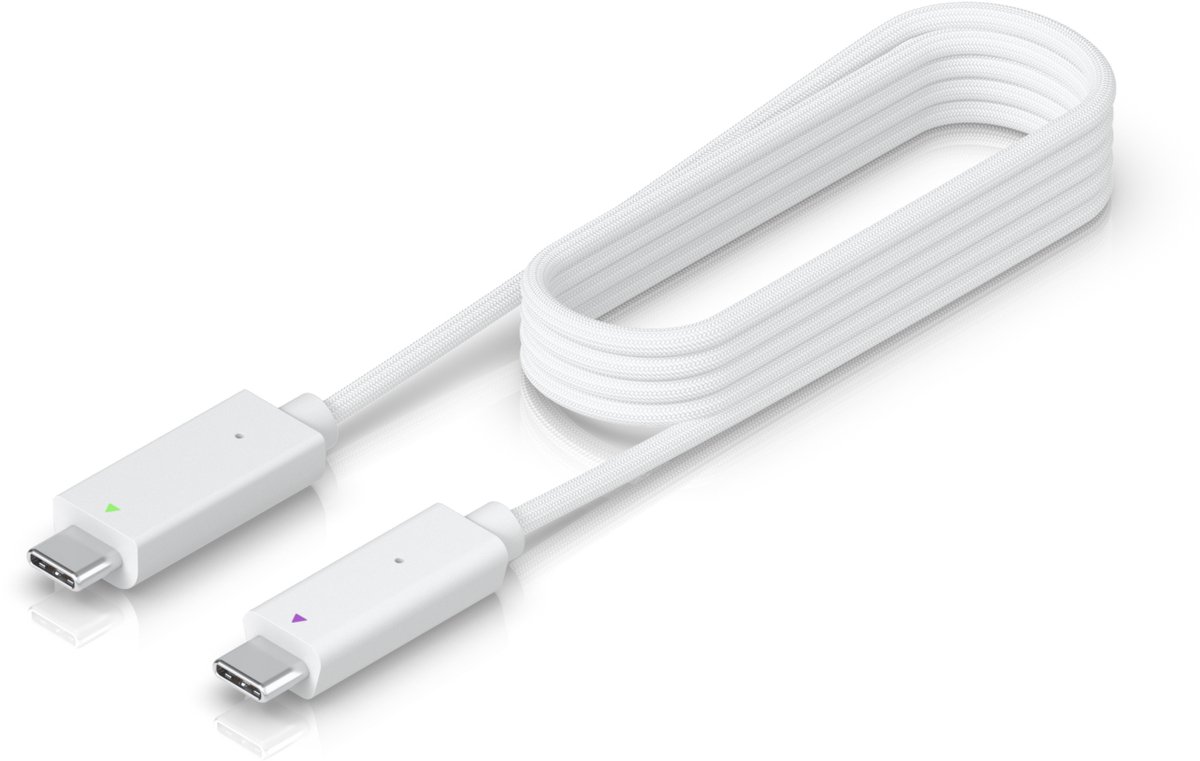 Ubiquiti UACC-AI-Theta-Video-Cable-1M USB-kabel Wit