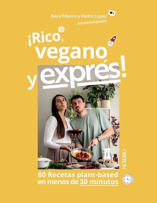 Libros singulares - Rico, vegano y exprés - cover