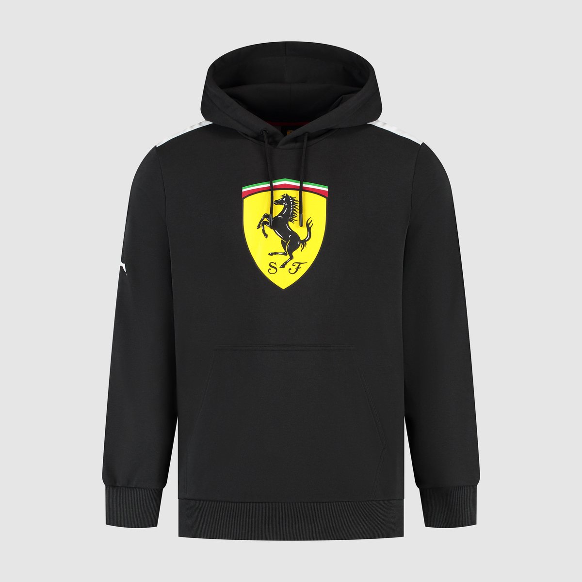 Ferrari Logo Hoody 2025 XXL Lewis Hamilton Charles LeClerc Formule 1 Zwart