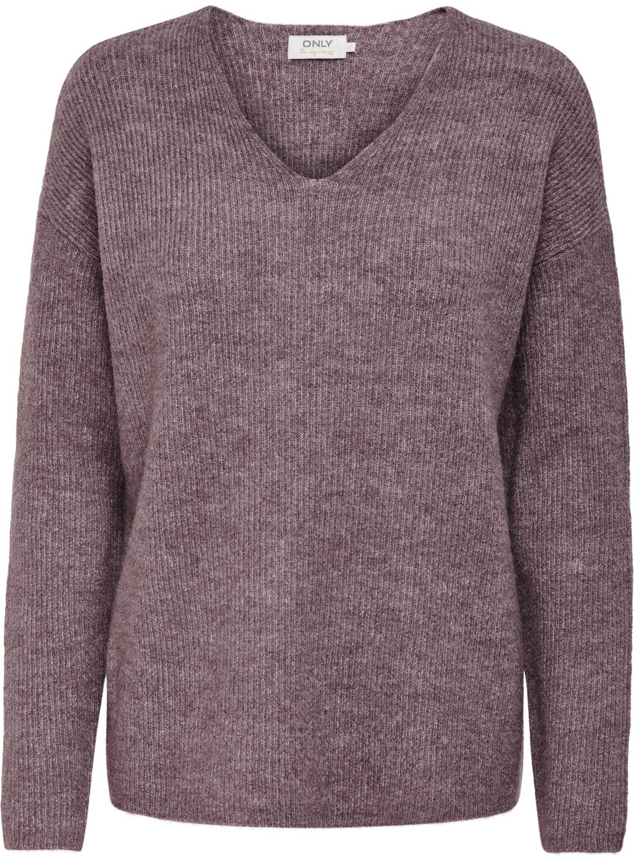 ONLY - ONLCAMILLA V-NECK L/S PULLOVER KNT NOOS - Dames - Gebreide truien