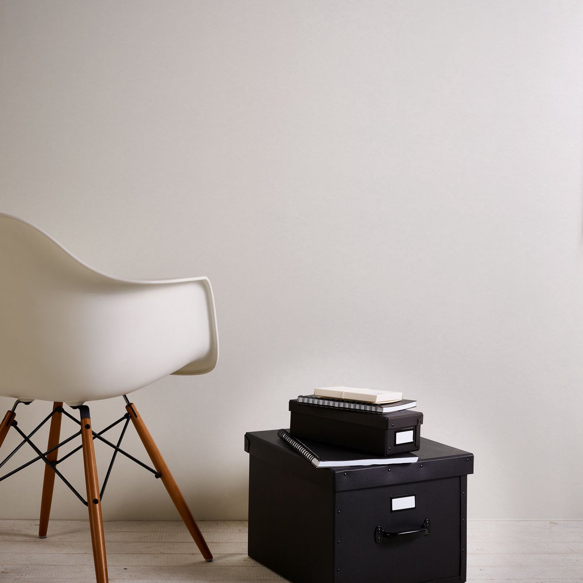 Verfbaar behang Vliesbehang Wit 200013 | Online behang winkel