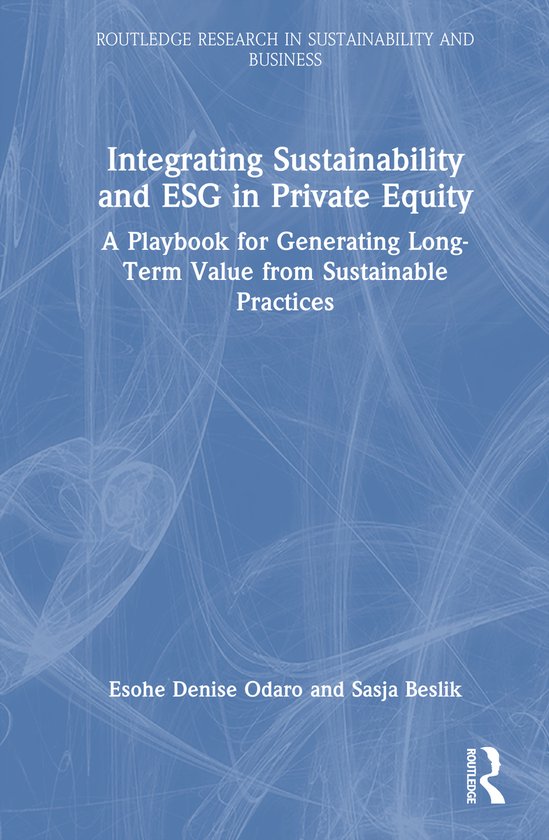 Routledge Research in Sustainability and Business- Integrati ... - cover