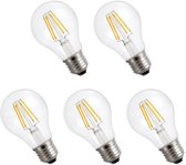 Ampoule LED Spectrum E27 11W 230V - 150 Lumen - Blanc chaud 2700K - Lumière chaleureuse - Économe en énergie - 5 pièces
